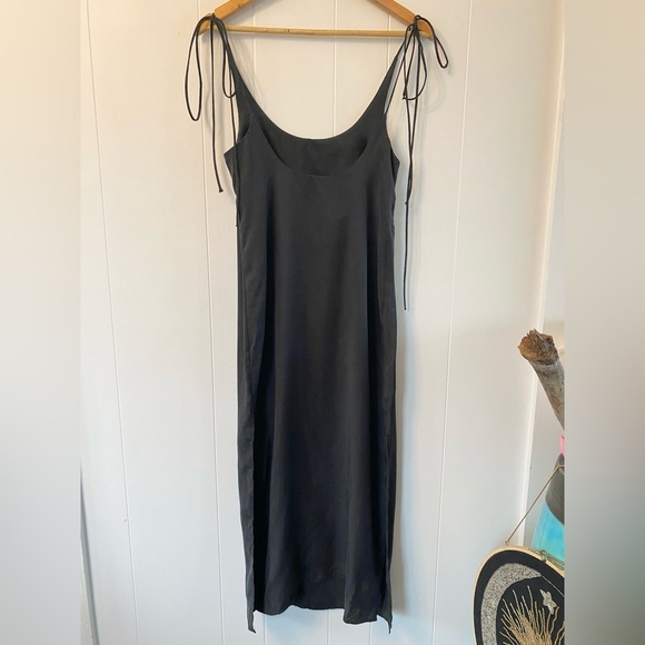 Zara Black Midi Dress - Picture 6 of 12